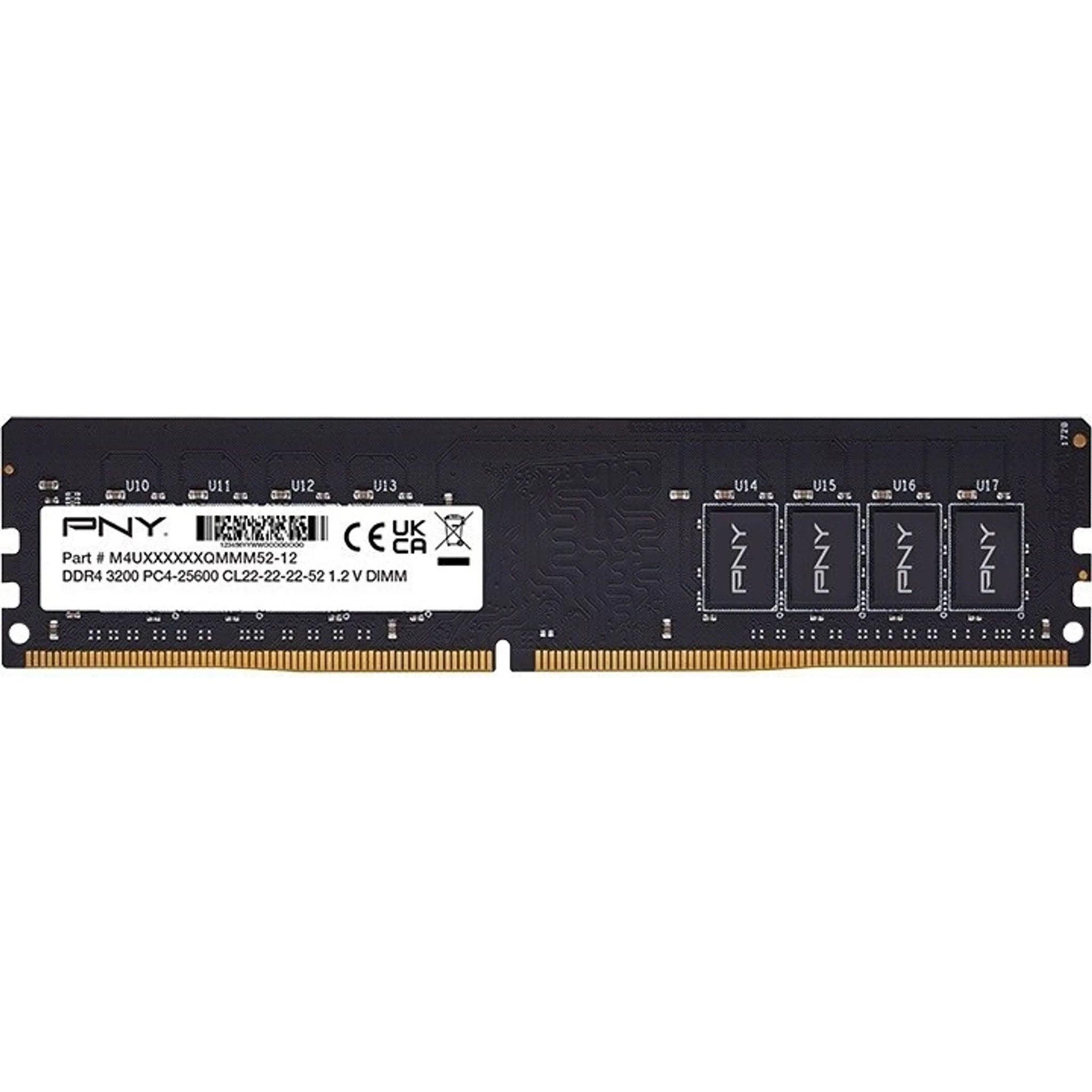 PNY Technologies MD8GSD54800-BLK DDR5 8Go / GB PC 4800 CL40 1,1V bulk