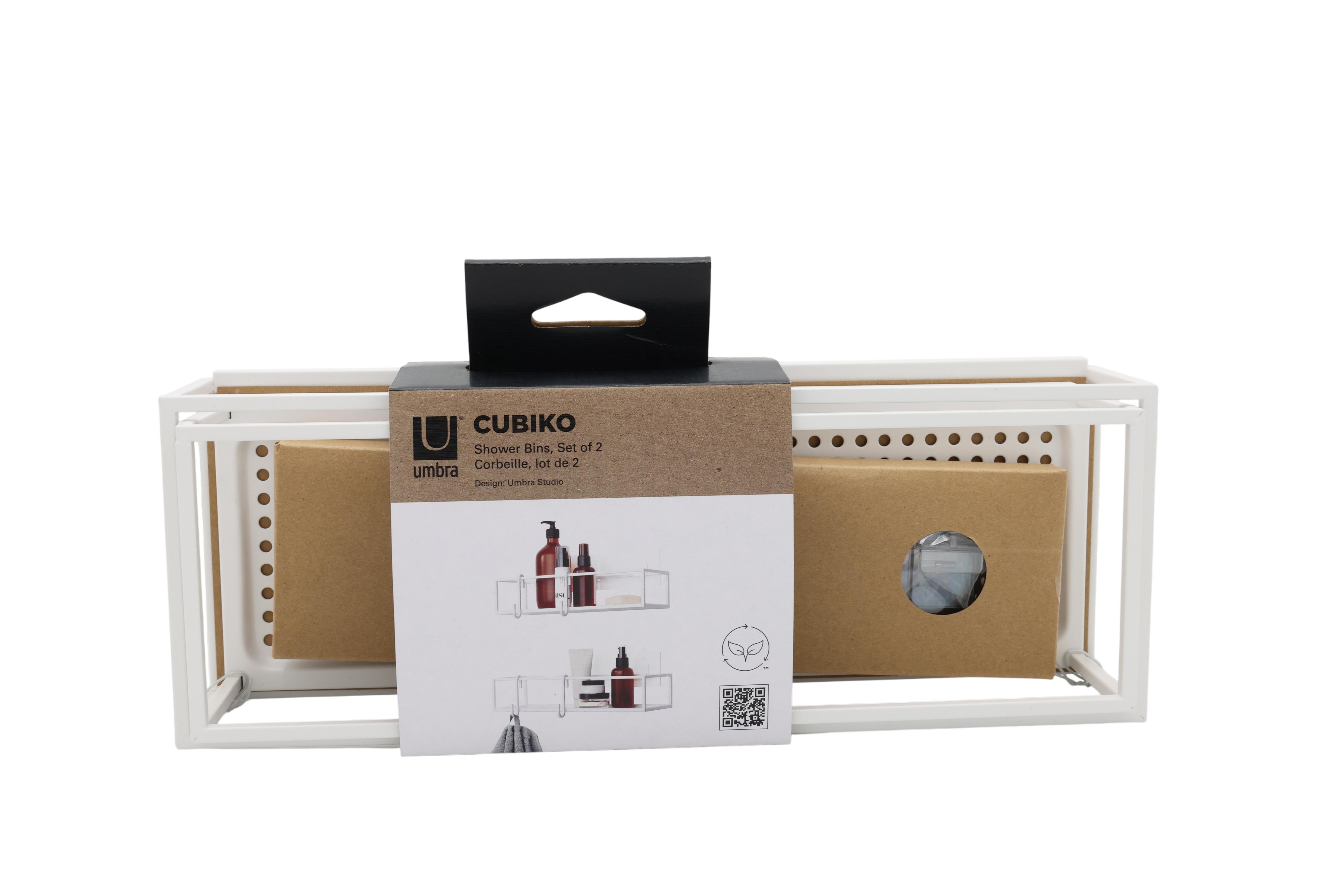 Umbra Cubiko Metal Wall-mounted Shower caddy - Umbra Cubiko, Metal,