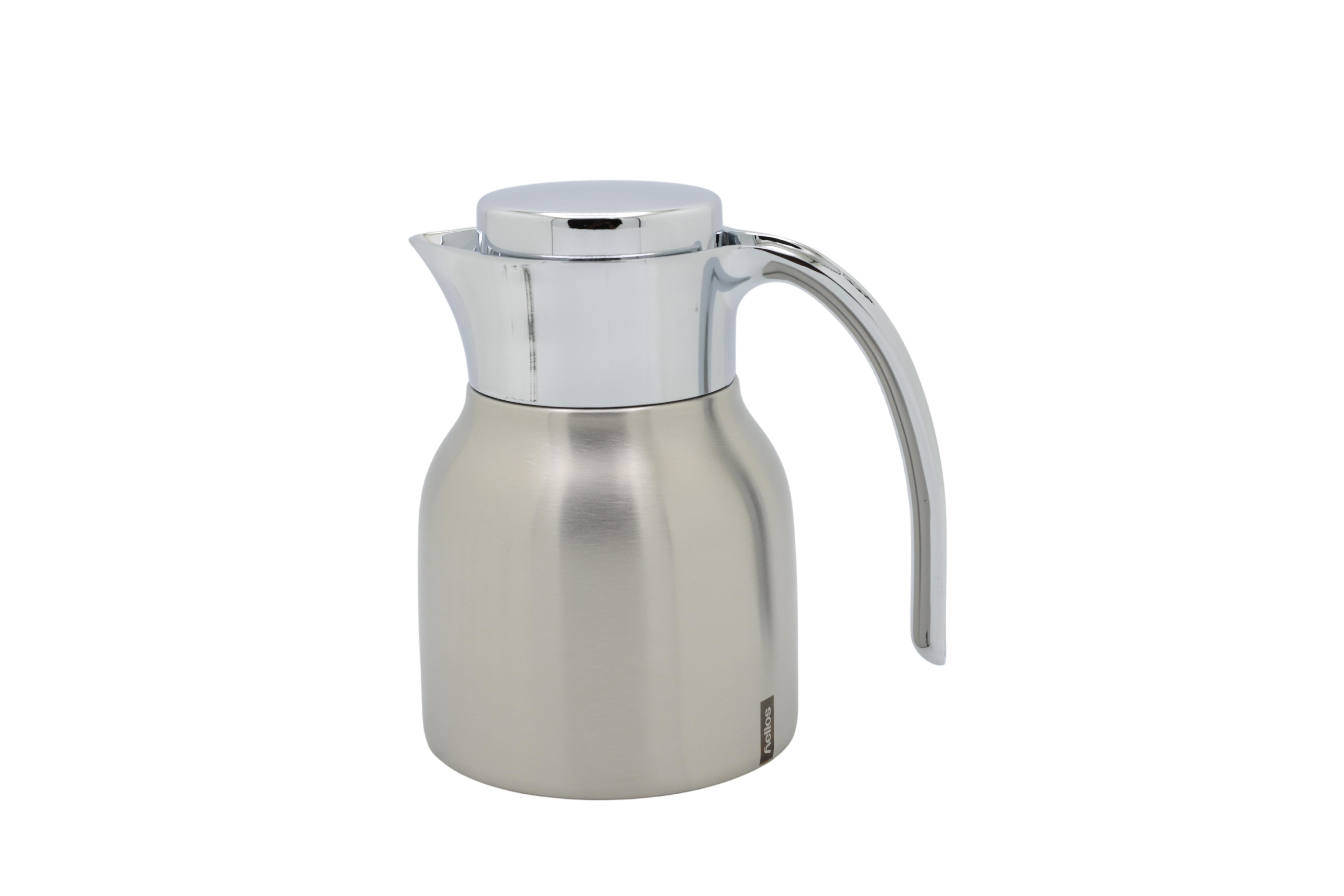 Helios Edelstahl-Isolierkanne Meeting 0,6 l