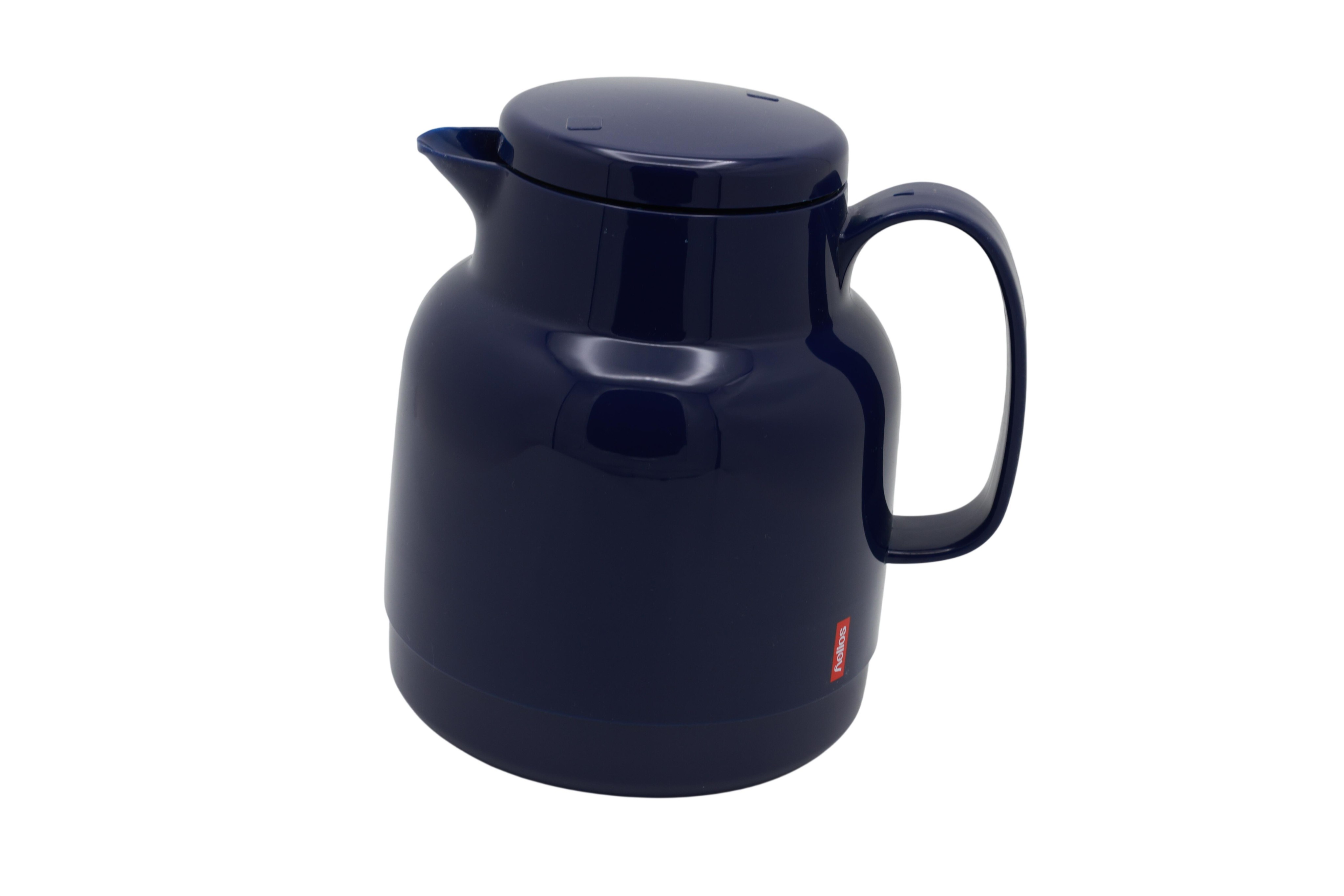 Helios Isolierkanne Mondo 1,0 l, brun bleue