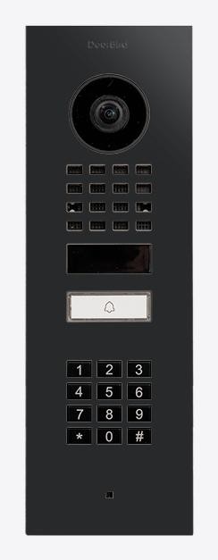 DoorBird D1101KV Unterputz IP Viedo Türstation V2A Polar Raven