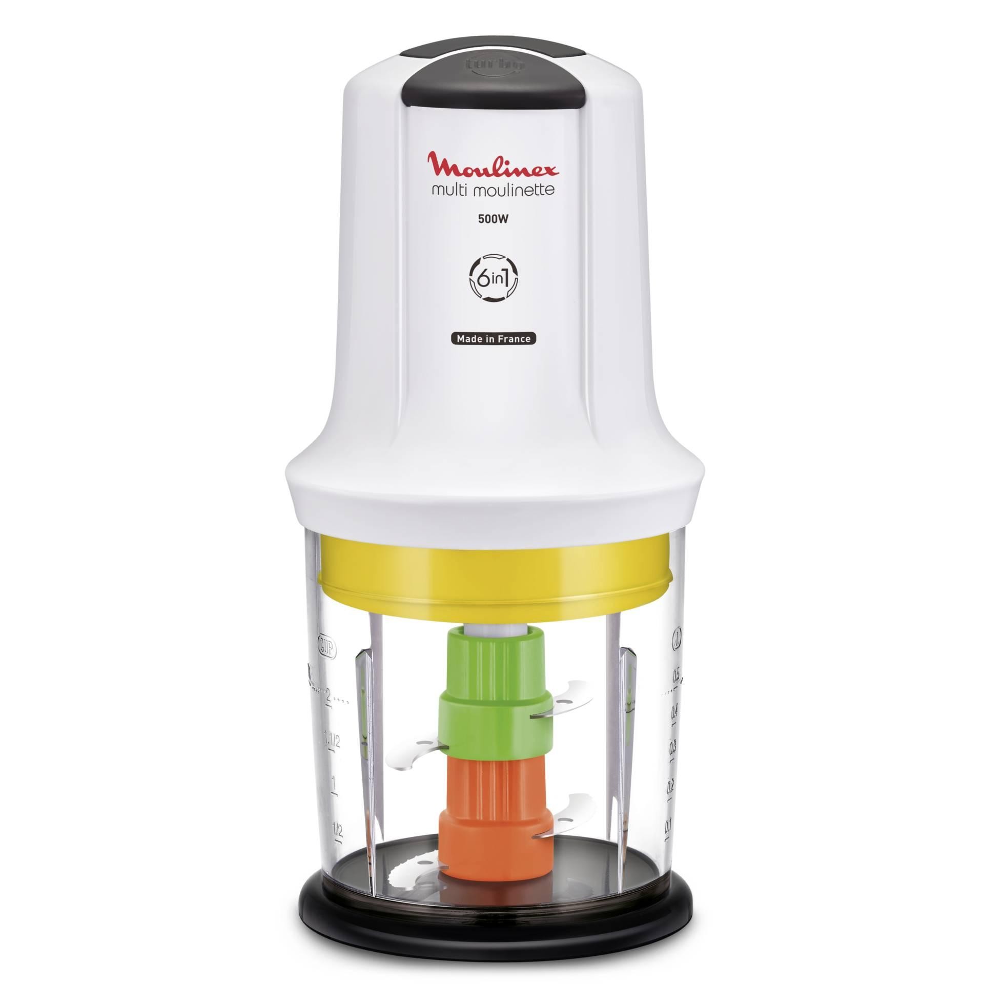 Moulinex AT7231 0,5 L 500 W Blanc - Moulinex AT7231, 0,5 L, 0,3 kg,