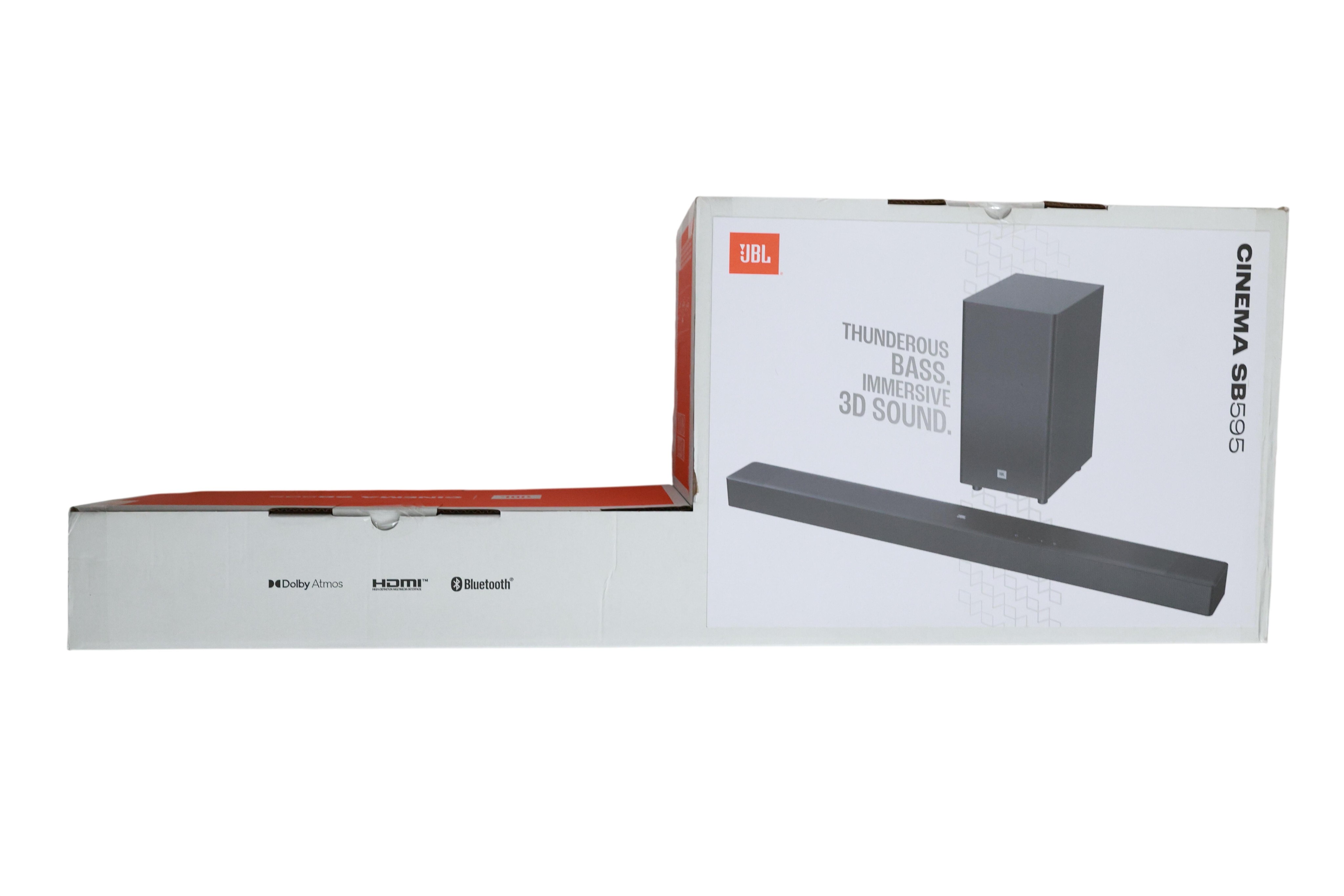JBL Cinema SB595 Black 3.1.2 channels 440 W - JBL Cinema SB595, 3.1.2