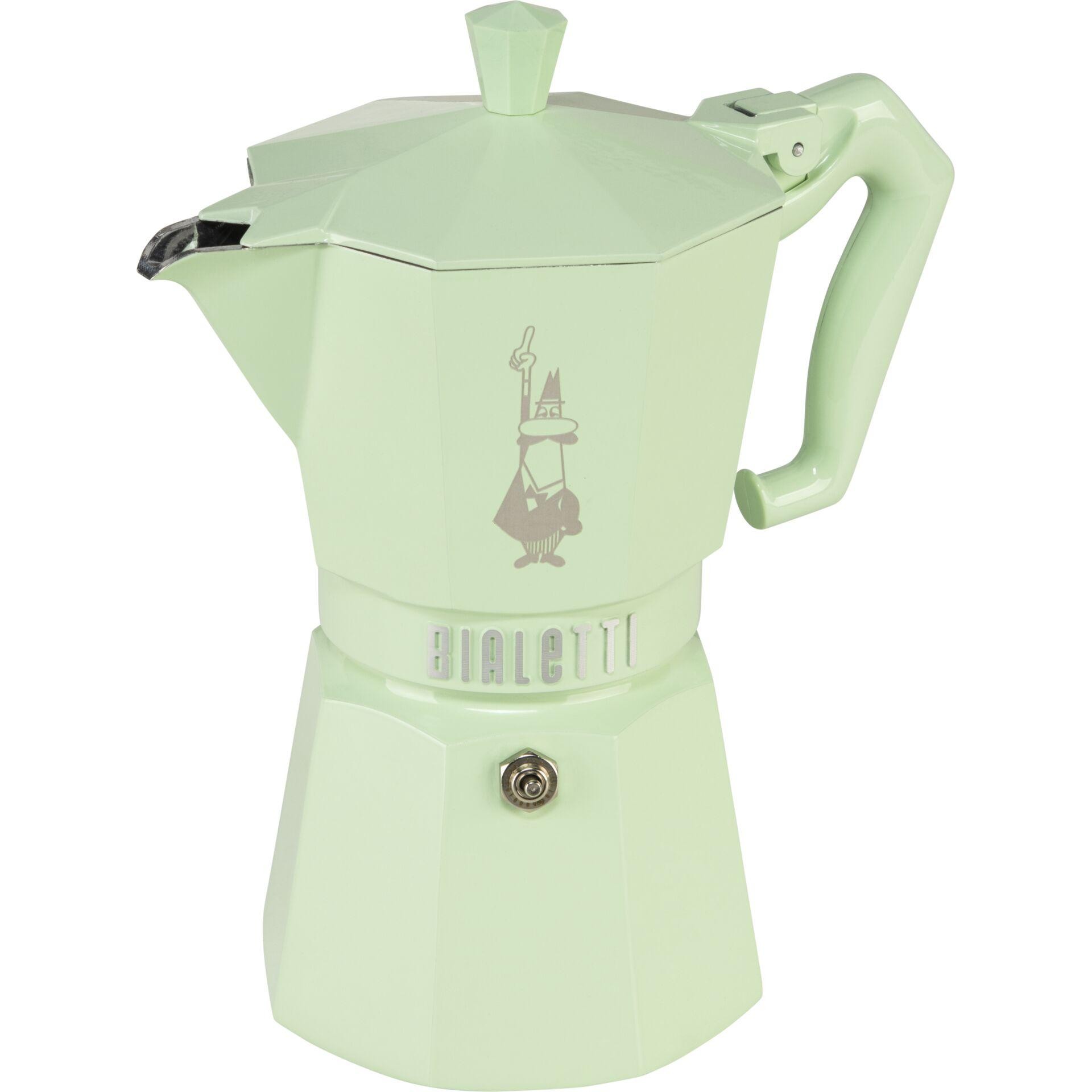 Bialetti Moka Exclusive Cafetière à moka Vert - Bialetti Moka