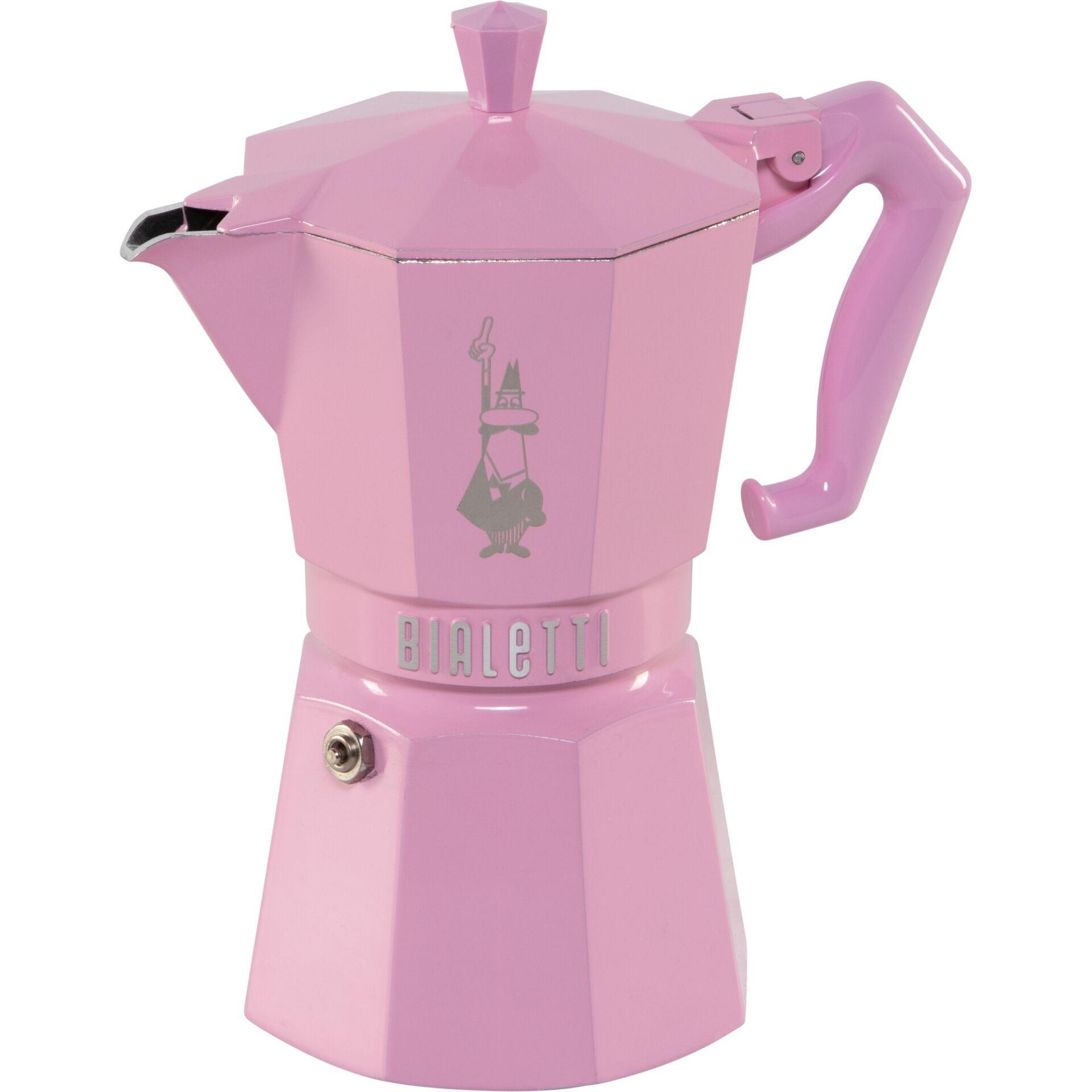 Bialetti Moka Exclusive Moka pot Pink - Bialetti Moka Exclusive, Moka