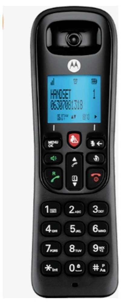 Motorola CD4001 DECT telephone Caller ID Black - Motorola CD4001,
