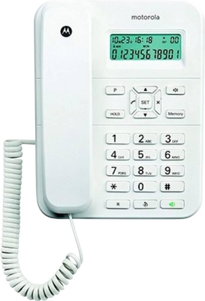 Motorola CT202 Analog telephone Caller ID White - Motorola CT202,