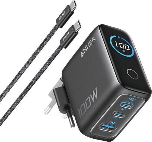 Anker B121B Universal Black AC Fast charging Indoor - Anker B121B,