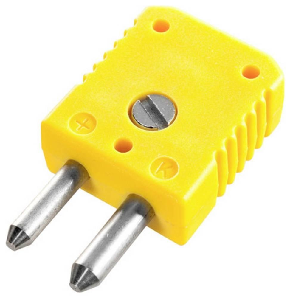 B + B Thermo-Technik Standardstecker Typ K, gelb | -50+120°C Gelb