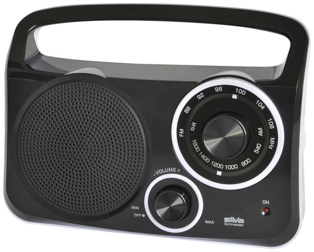 Silva Schneider M 280 TR Kofferradio UKW, MW Schwarz