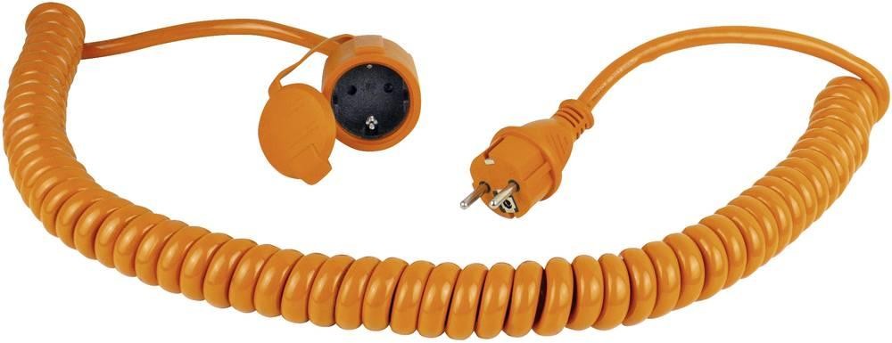 AS Schwabe 70413 Strom câble d'extension 16A Orange 5m H07BQ-F 3G 1,
