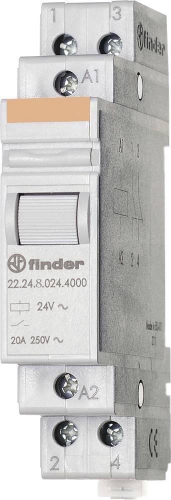 Finder 22.24.8.024.4000 Industrierelais Schaltstrom (max.): 20 A 2 Ö