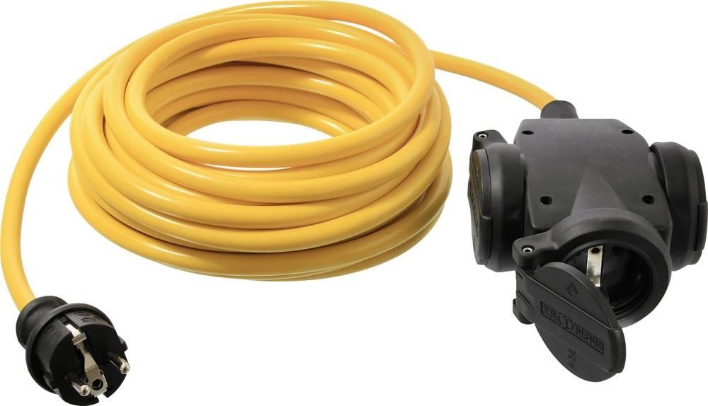 AS Schwabe 60343 Strom extension cable 16A yellow15.00m AT-N07V3V3-F