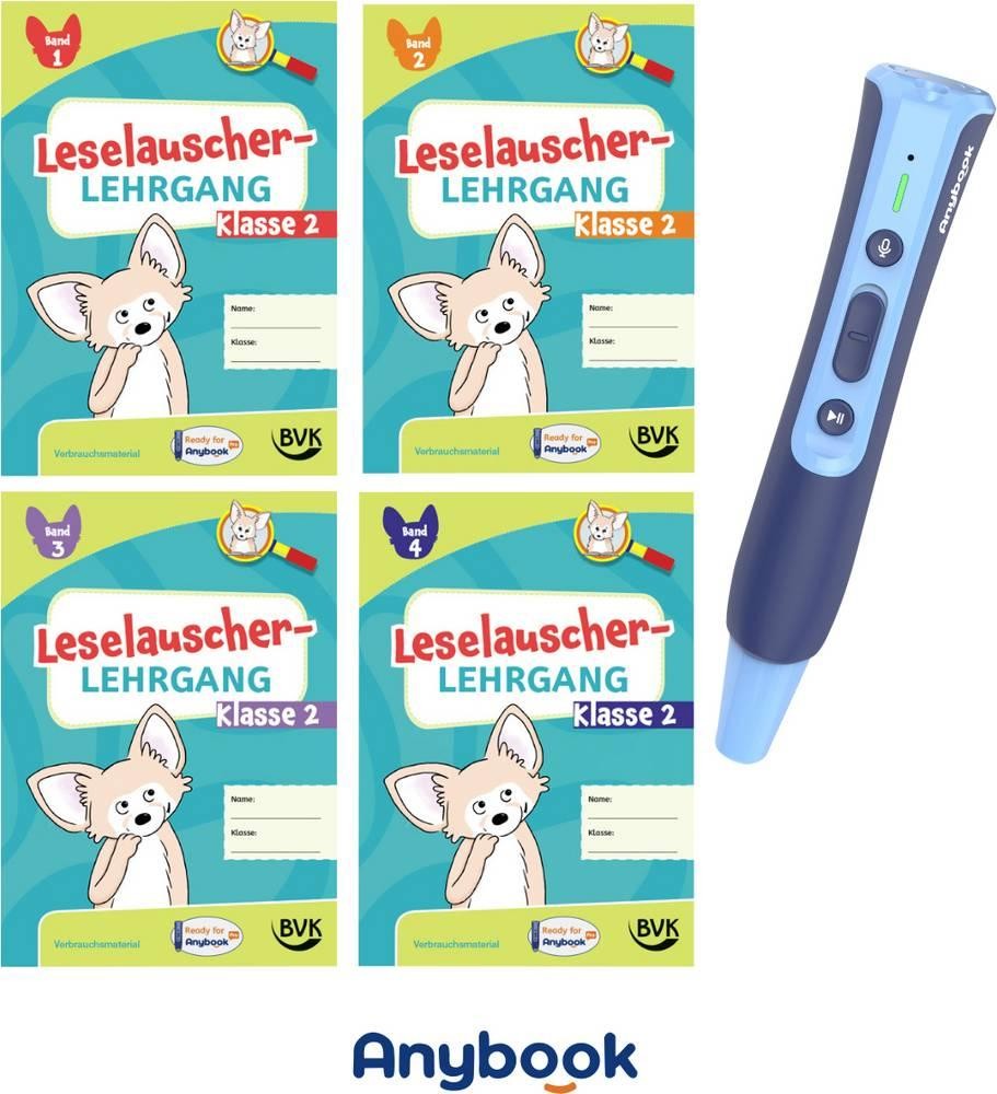 Anybook Starter-Set Starterset Leselauscher Trainingshefte with Pro