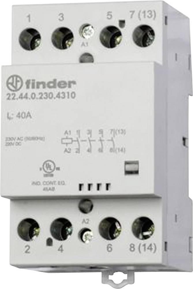 Finder 22.44.0.230.4310 Schütz 4 Schließer 230 V/DC, 230 V/AC 40A 1