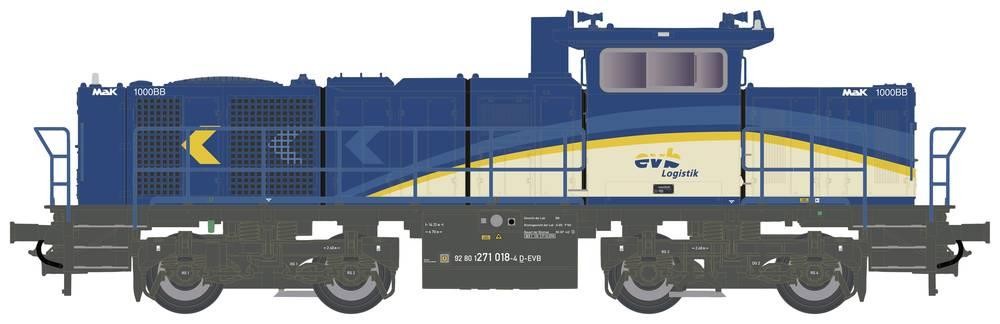 Mehano 90548 H0 Diesellok Vossloh G1000 der EVB G1000 EVB