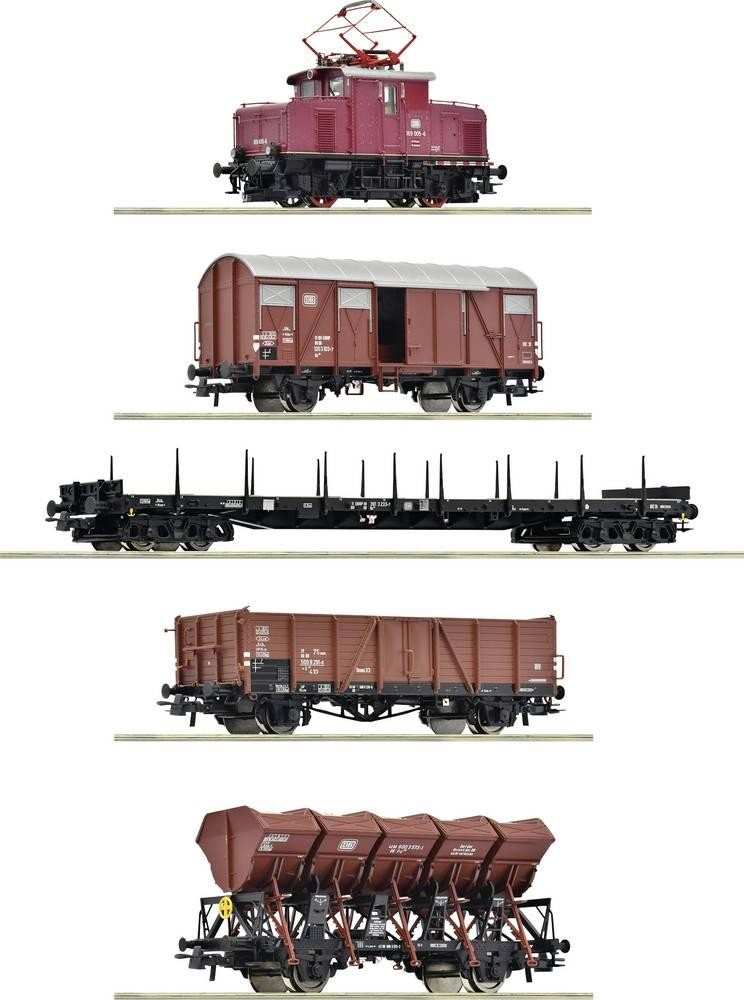 Roco 5500003 H0 5er-Set Güterzug Oberammergau der DB