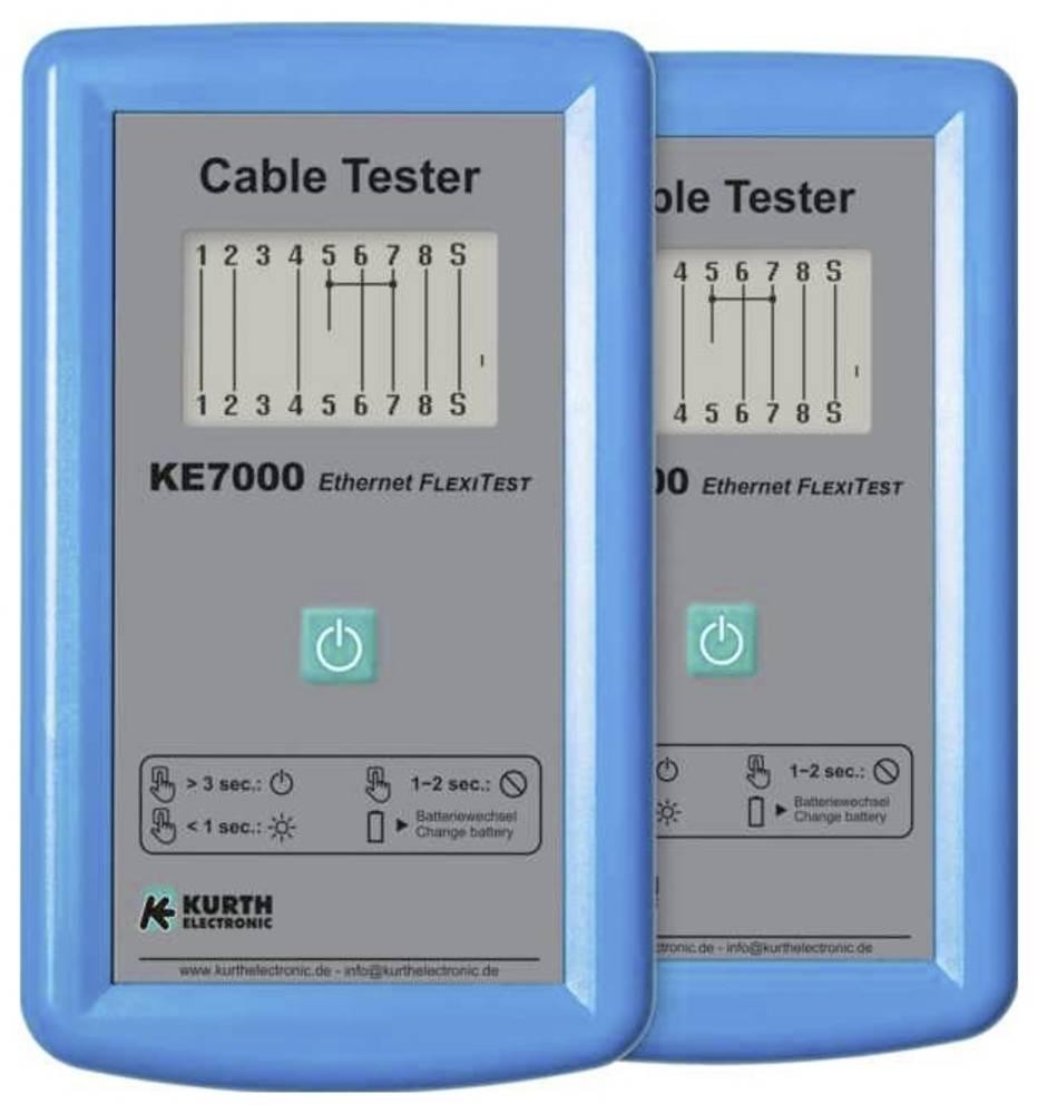 Gossen Metrawatt KE7000 Set networkprüfgerät Durchgang,