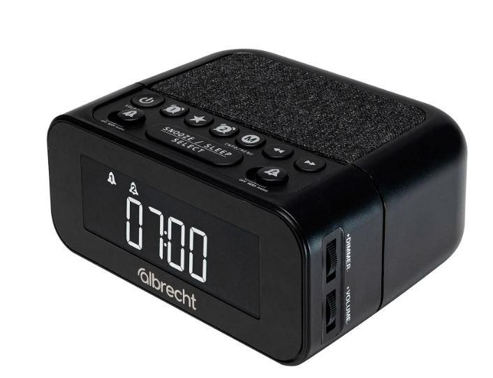 Alan Electronics GmbH Albrecht DR 451 DAB+/UKW Radioalarm clock, black