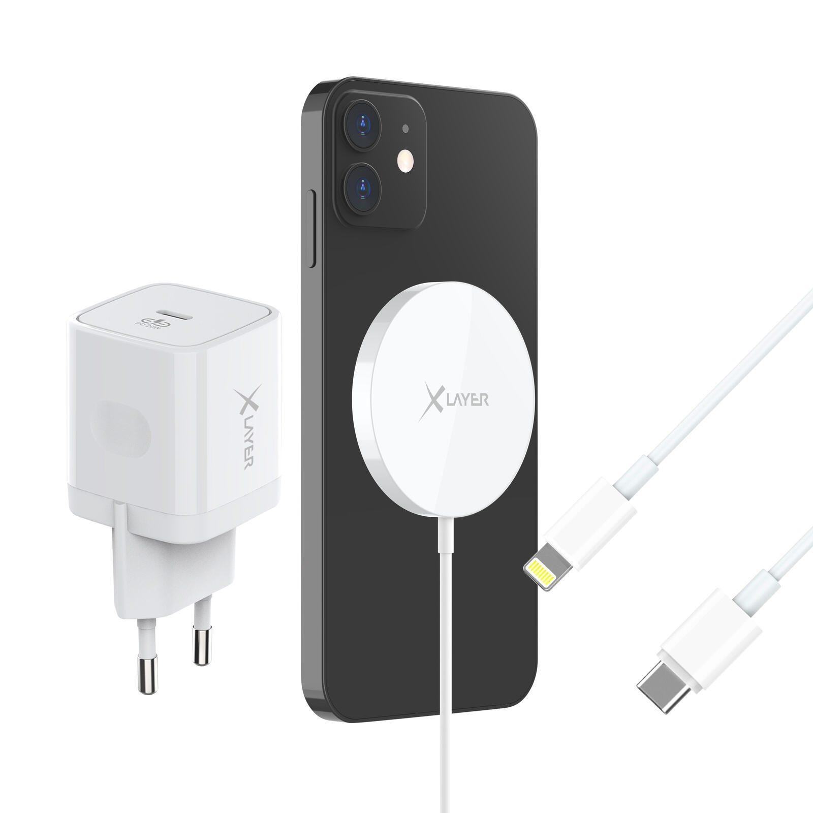 XLayer Magfix Pro Blanc Charge rapide - XLayer Magfix Pro, Blanc