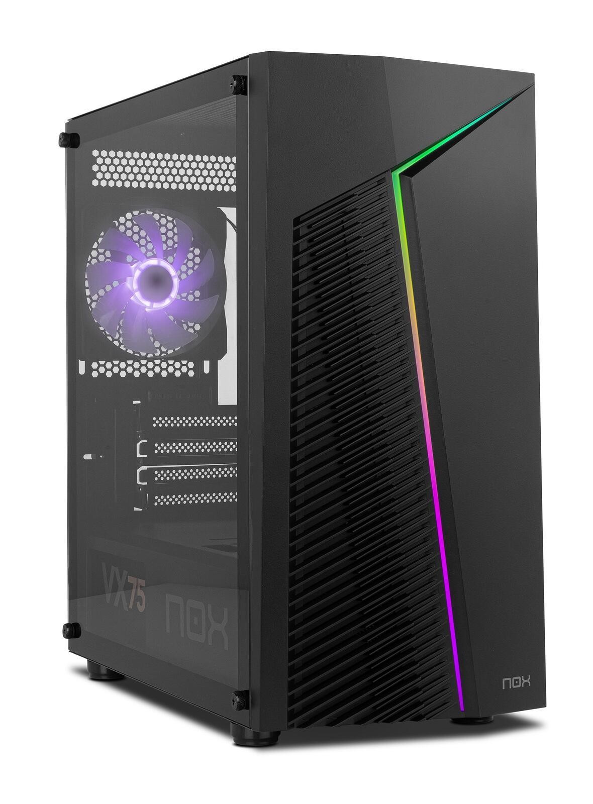 NOX Infinity ZETA Mini Tower Black - NOX Infinity ZETA, Mini Tower,