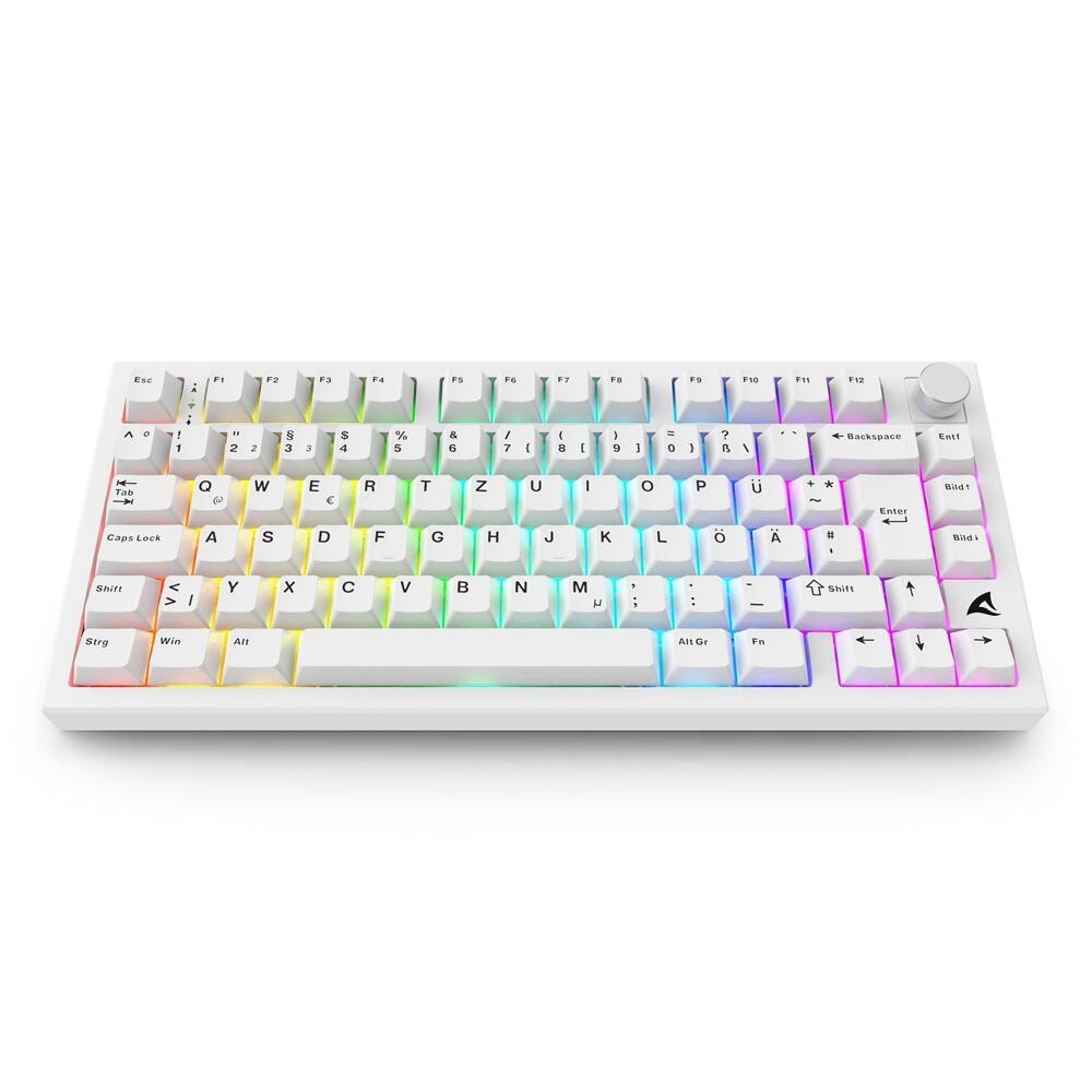 Sharkoon SKILLER SGK55W DE-Layout white