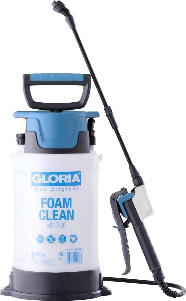 Gloria Haus and Garten 003430.0000 FOAMCLEAN 300 Drucksprüher 3l