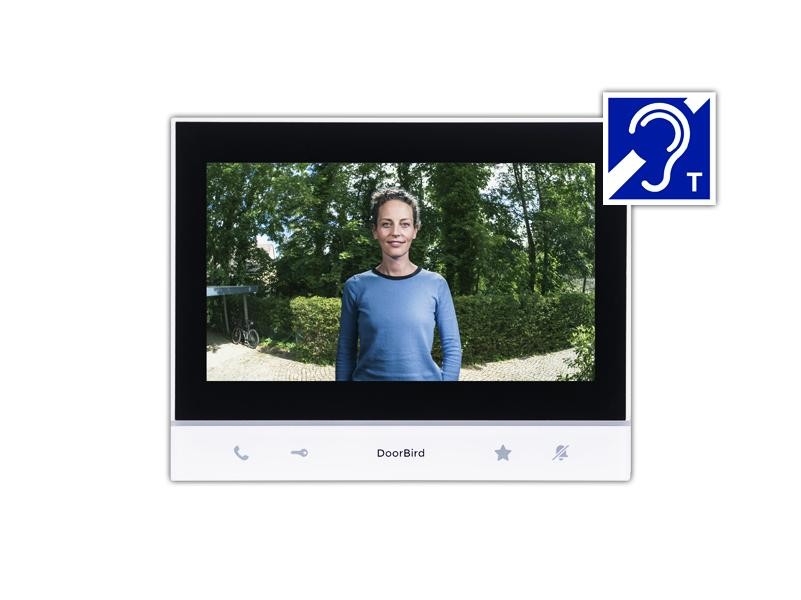 DoorBird A1103T système vidéophone 17,8 cm (7") Blanc, Noir -
