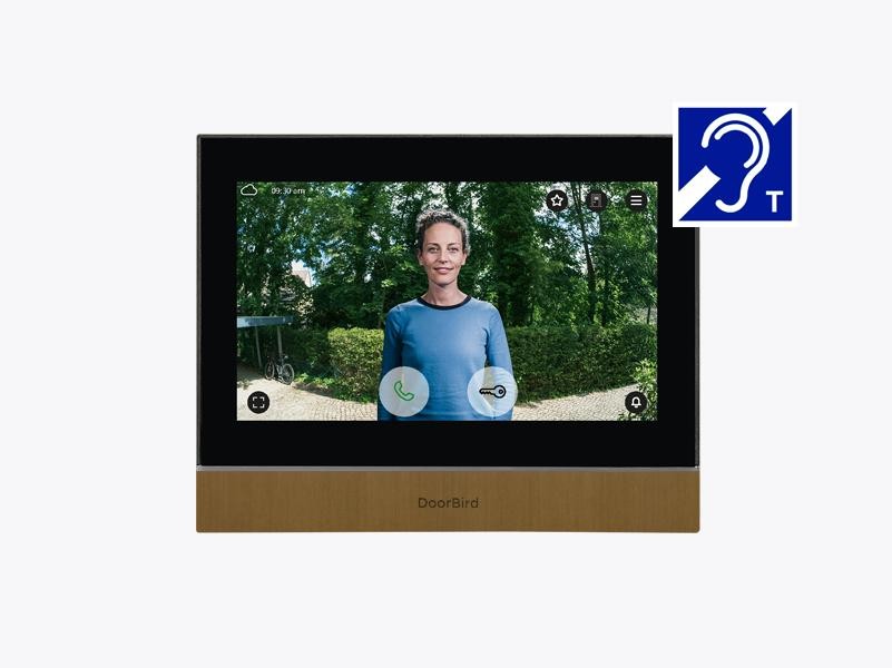 DoorBird A1104T système vidéophone 17,8 cm (7") Noir, Bronze -