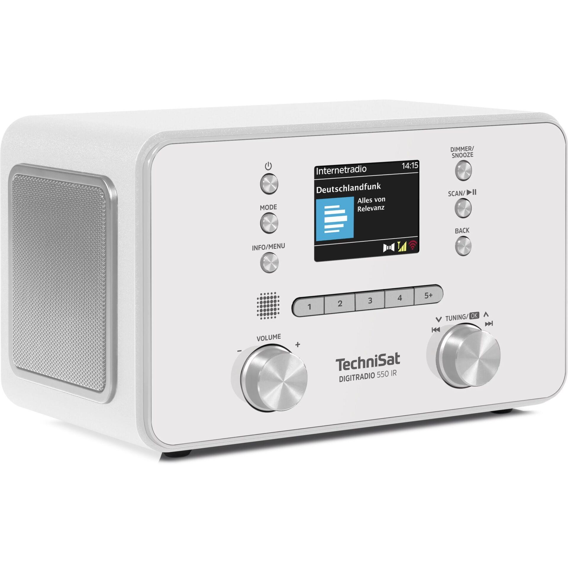 TechniSat Digitradio 550 IR Personal Digital White - TechniSat