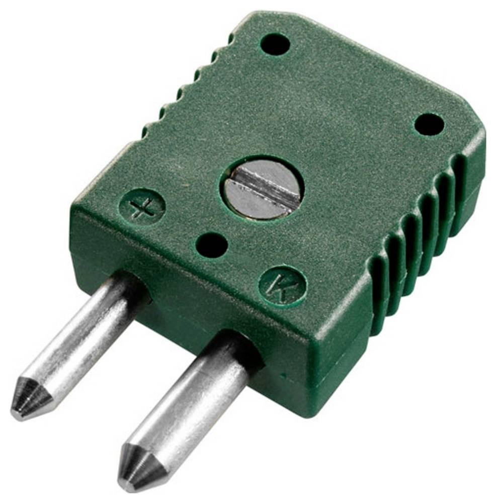 B + B Thermo-Technik Standardstecker Typ K, grün | -50+120°C Grü