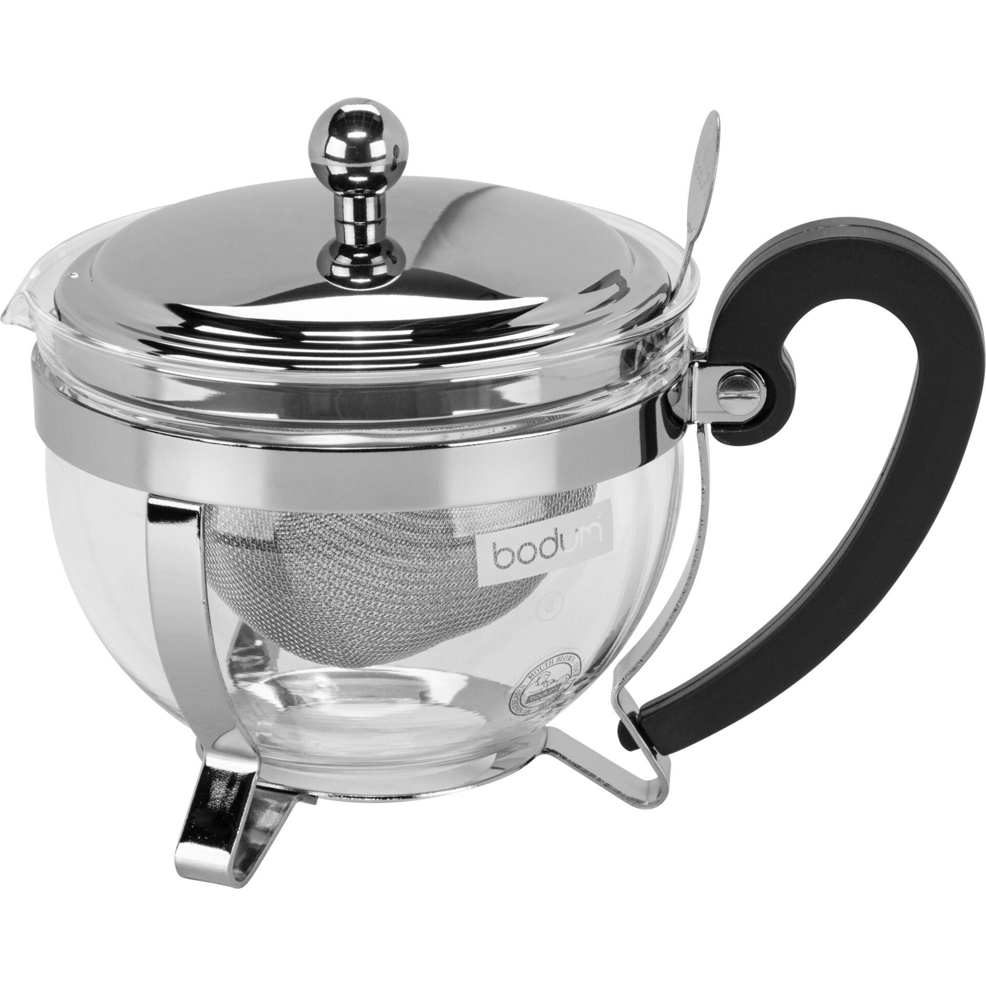 Bodum Teebereiter Chambord 0,5 Liter, mit Filter, Edelstahl