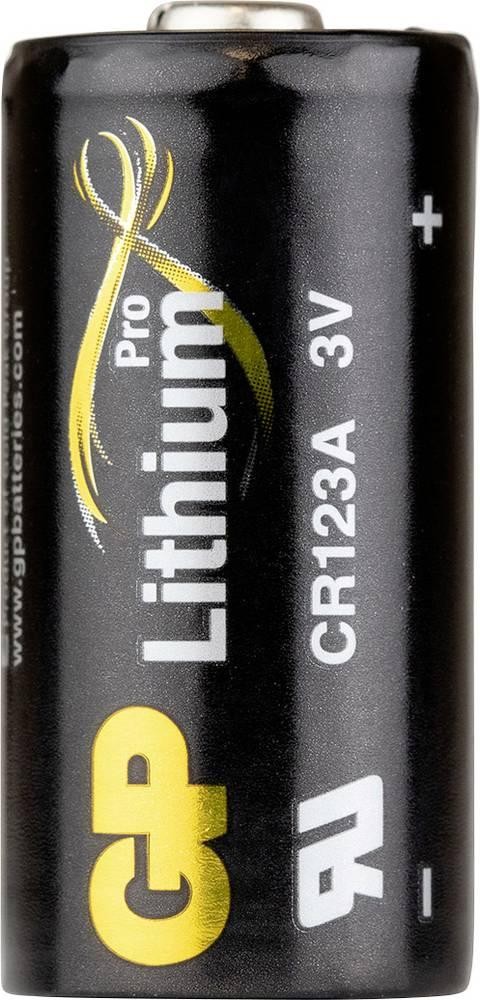GP GPCR123APROB Fotobatterie CR123A Lithium 1500 mAh 3V 40St.