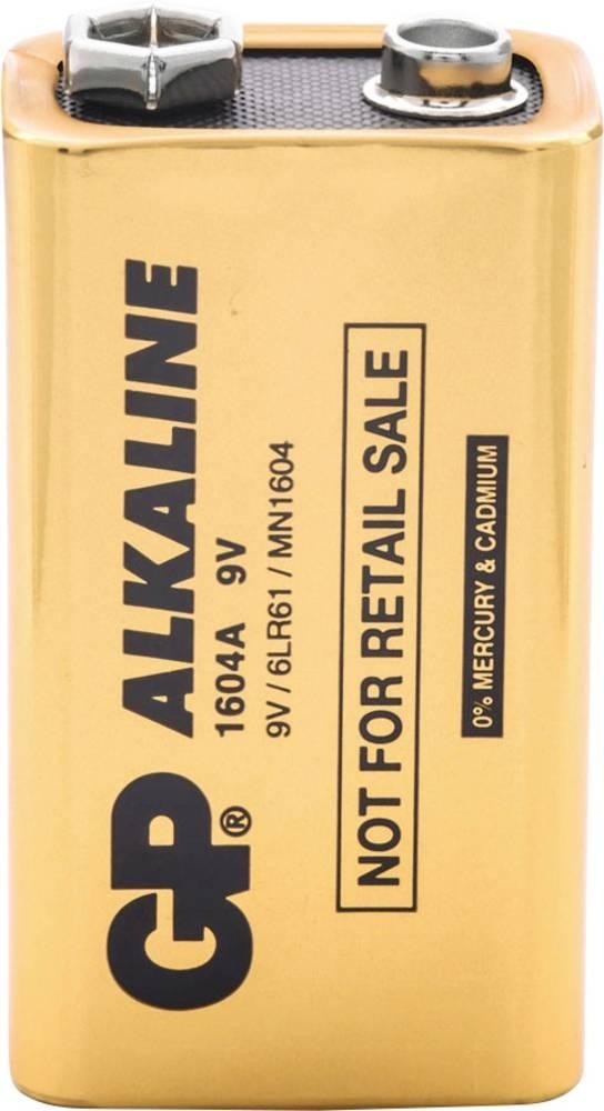 GP GPIND1604AB 9V Block-Batterie Alkali-Mangan 9V 200St.