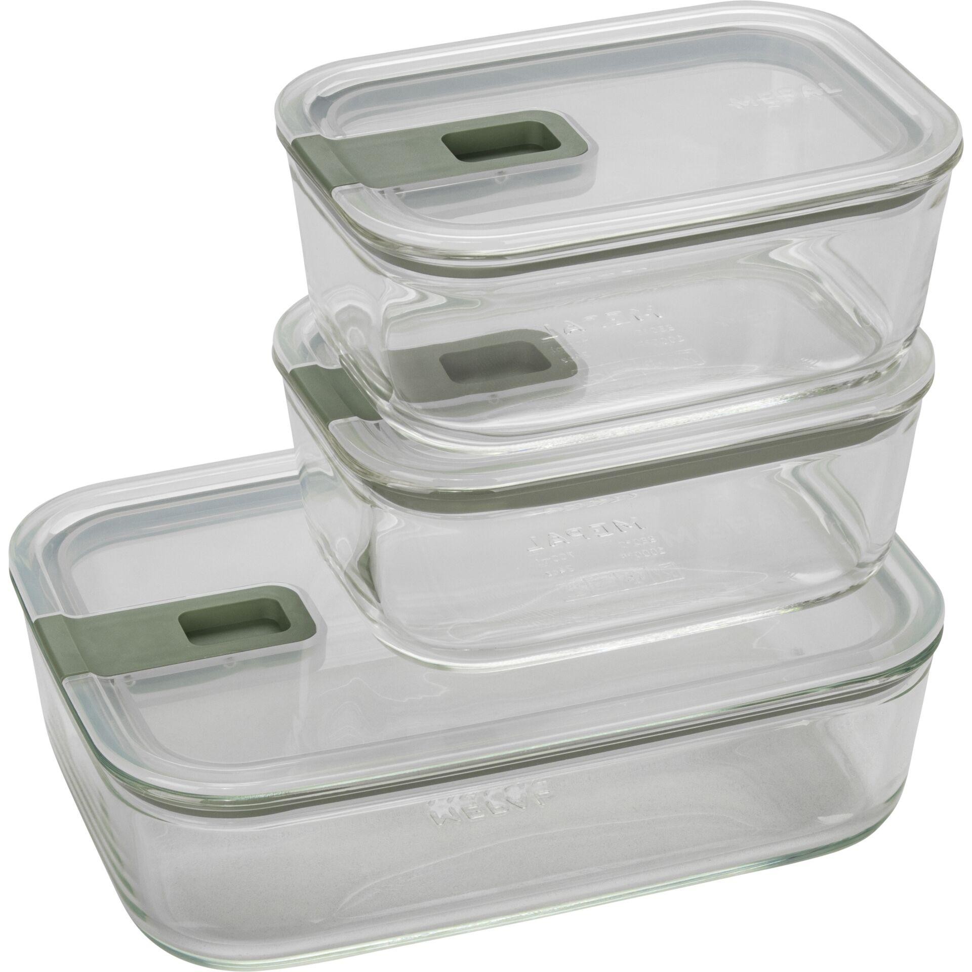 Mepal Easy Clip Frischhaltedose 3-tlg, nordic sage