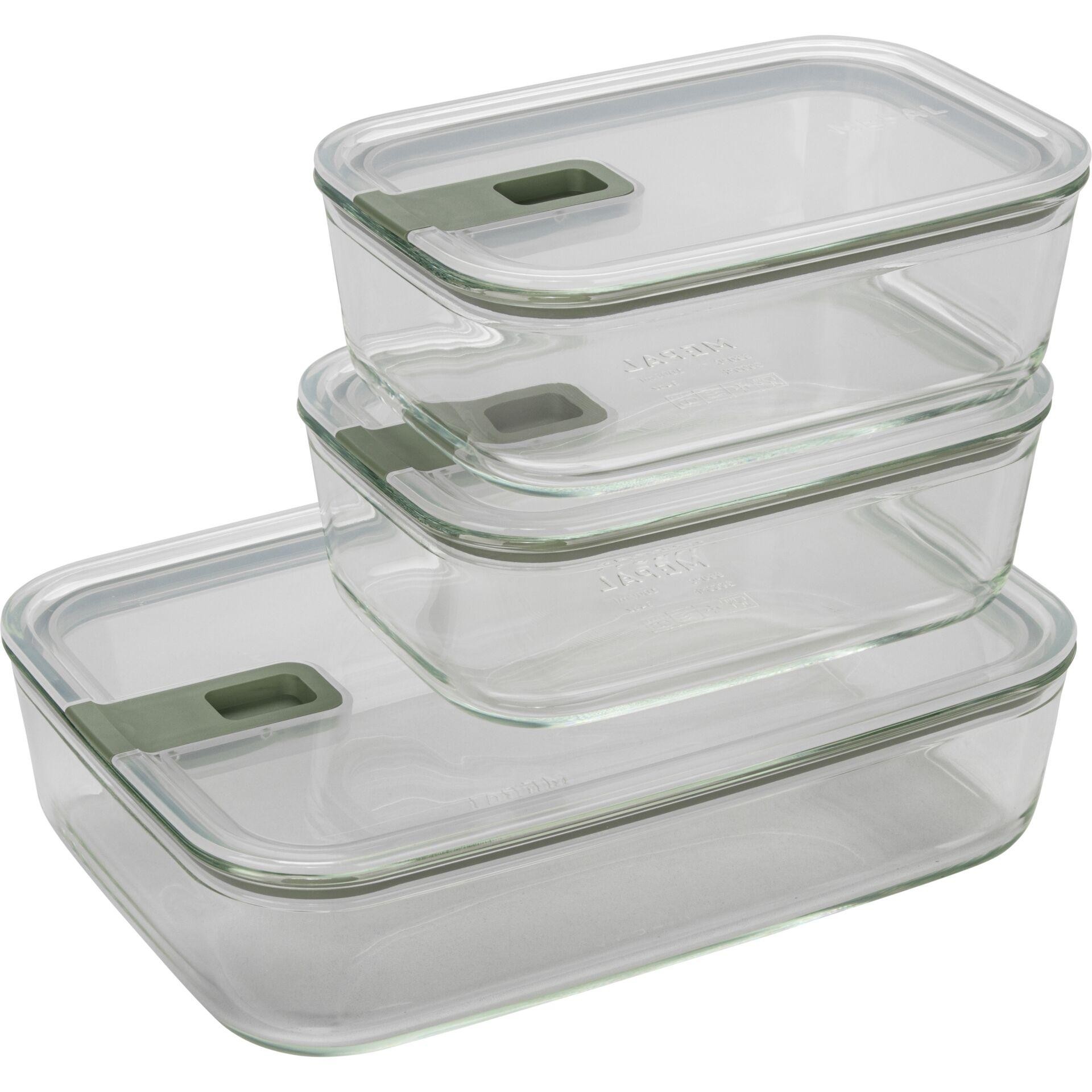 Mepal Easy Clip Frischhaltedose 3-tlg, nordic sage