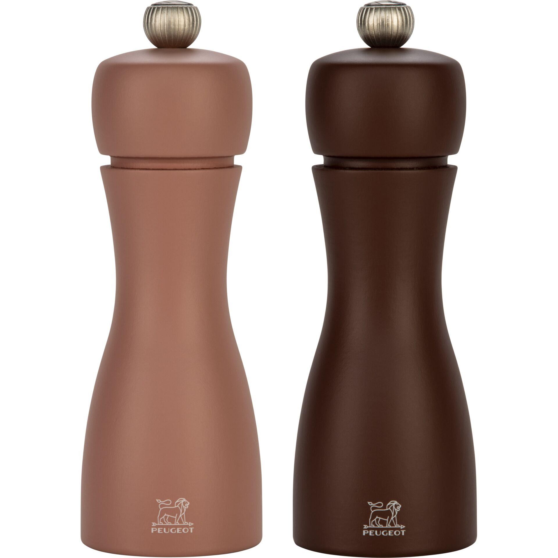 Peugeot Tahiti Pfeffer-/Salz Z Mühlenset 2 Stk 15 cm Braun