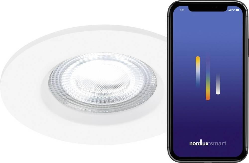 Nordlux 2210500001 Don Smart 3-Kit Einbauring EEK: G (A - G) LED white