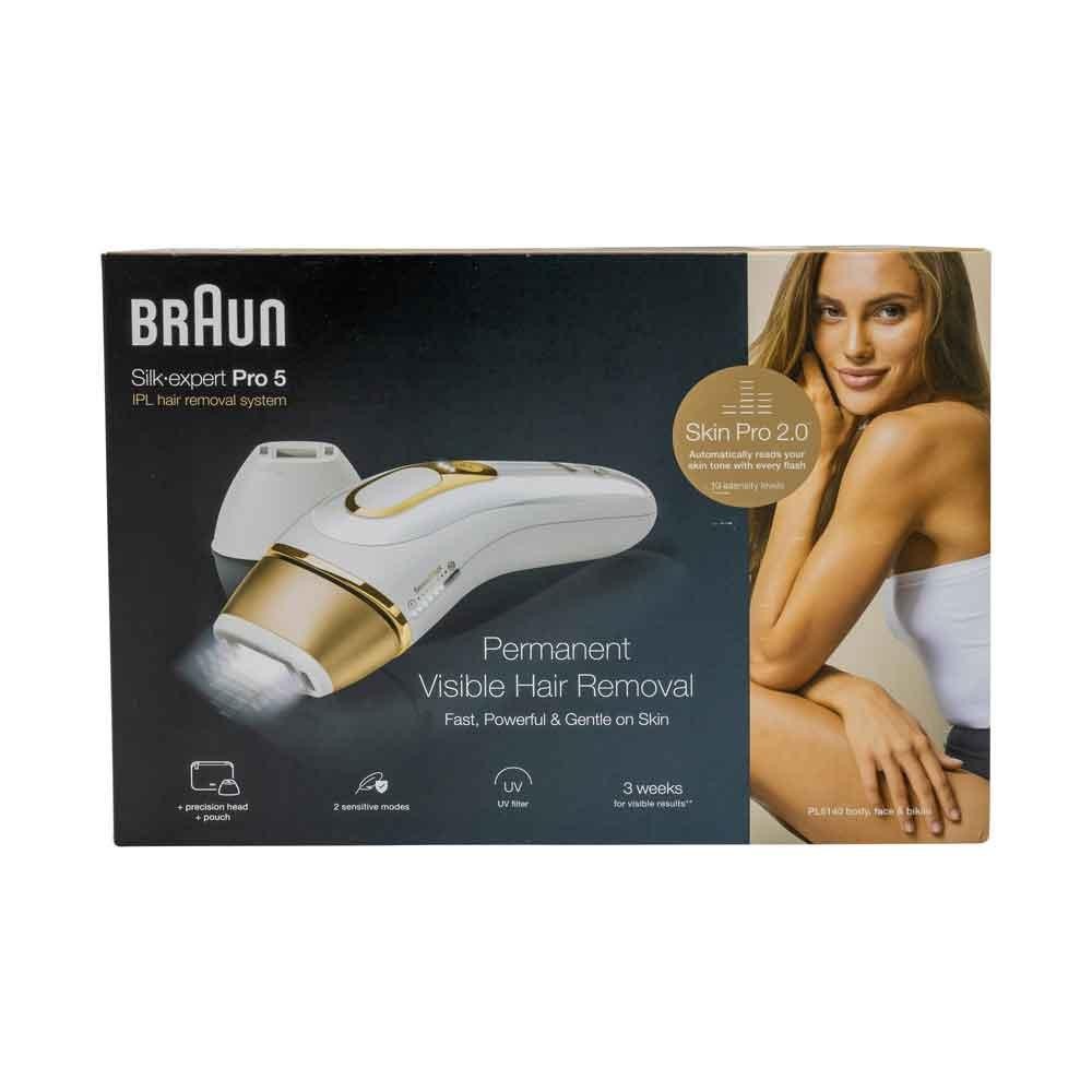 Braun Silk-expert Pro Silk·expert Pro 5 PL5140 Lumière pulsée Or,
