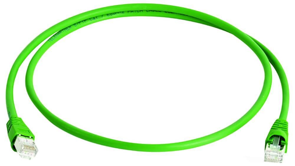 Telegärtner Cat.6a 20m networking cable Green Cat6a S/FTP (S-STP) -