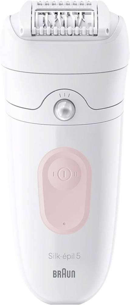 Braun Silk-epil 5-060 Epilierer Weiß, Flamingo