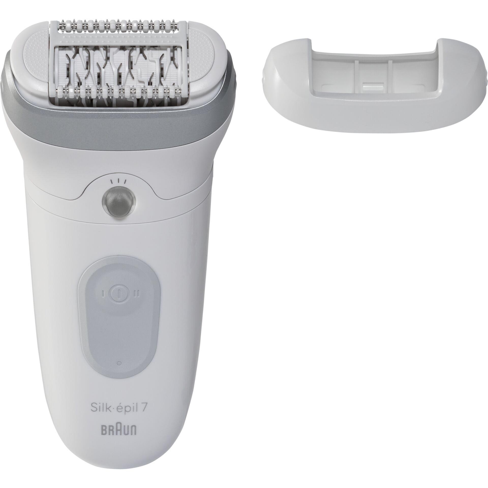 Braun 7-011 Silk-épil 7 Wet&Dry-Epilierer, white/silver