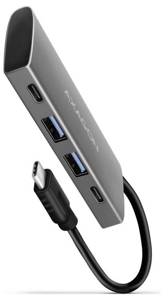 AXAGON HMC-4G2 USB-Hub 4 Port USB-C PD, USB-A (USB 3.2 Gen 2), USB-