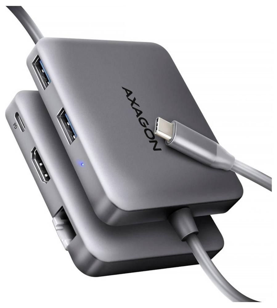 AXAGON HMC-5HL USB-Hub 5 Port HDMI , RJ45 5 GBit/s