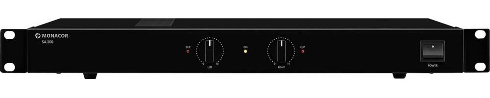Monacor SA-200 Stereo-Verstärker 2 x 100W