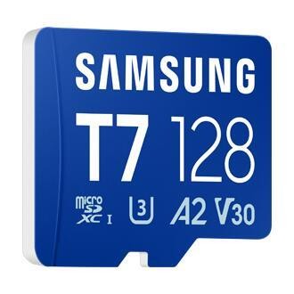 Samsung T7 microSD card - Samsung T7 microSD card, 128 GB, MicroSDXC,