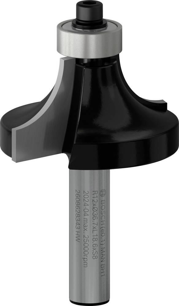Bosch Accessories 2608628343 Abrundfräser Hartmetall Länge 60 mm