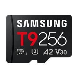 Samsung T9 microSD card - Samsung T9 microSD card, 256 GB, MicroSDXC,