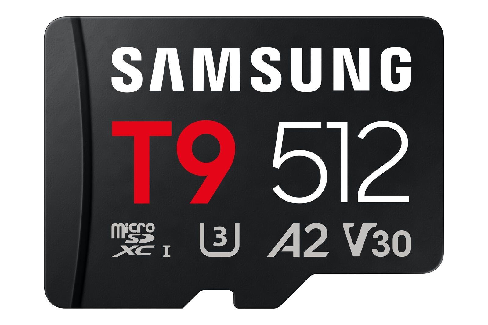 Samsung T9 microSD Card 512GB - Samsung T9 microSD Card 512GB, 512 GB,