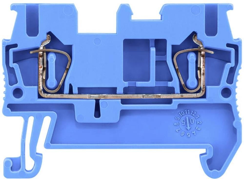 Siemens 8WH20000AF01 Durchgangsklemme Federzuganschluss Blau 50St.
